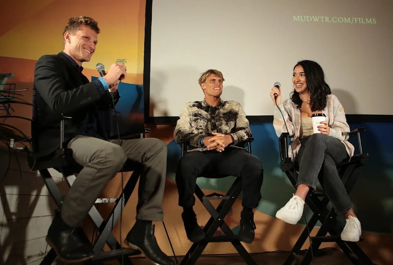 Dorna Pourang at the Resurfacing premiere Q&A